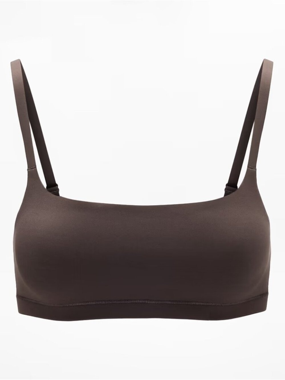 New Athleta S Vitaform BodyMove Scoop Bralette Truffle Small D-DD - Picture 3 of 4